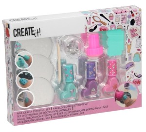 ZESTAW DO OZDABIANIA PAZNOKCI CREATE IT!, CANENCO