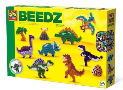 Koraliki prasowanka Dino 2100szt, SES