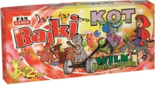Gra Bajki Kot w butach Wilk FAN, Fan