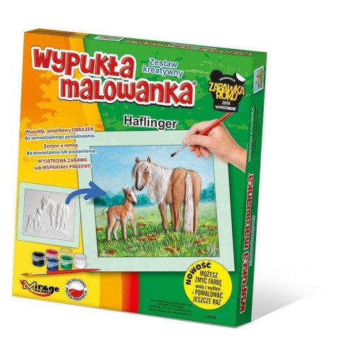 Wypukła malowanka Konie - Haflinger, Mirage Hobby