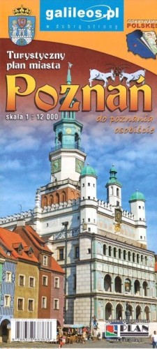 Plan miasta - Poznań 1:12 000, praca zbiorowa