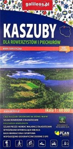 MAPA - KASZUBY DLA ROWERZYSTÓW I PIECHURÓW