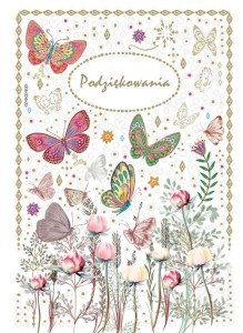 KARNET PODZIĘKOWANIA