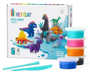 HEY CLAY - ZESTAW MEGA DINOZAURY, TM TOYS