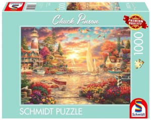 PUZZLE PQ 1000 CHUCK PINSON PORANEK NAD JEZIOR G3