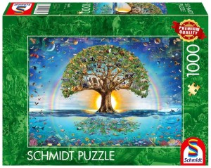 PUZZLE PQ 1000 MAGICZNE DRZEWO ŻYCIA G3, SCHMIDT