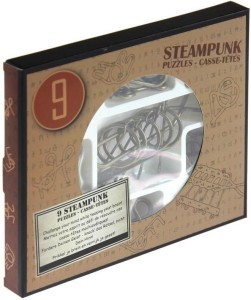 ŁAMIGŁÓWKI METALOWE 9 SZT STEAMPUNK BRĄZOWY G3, G3