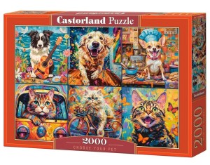 PUZZLE 2000 VENETIAN STILL LIFE CASTOR, CASTORLAND