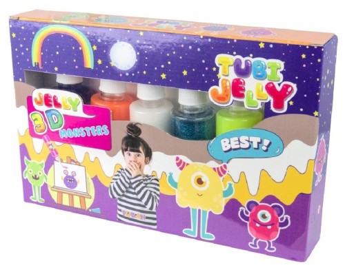 Tubi Jelly 6 kolorów - Potworki TUBAN, Tuban