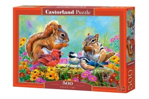 PUZZLE 500 SNACK TIME CASTOR, CASTORLAND