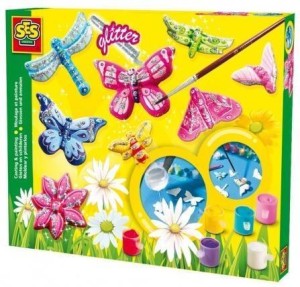 ODLEWY GIPSOWE - MOTYLE Z BROKATEM, SES NL