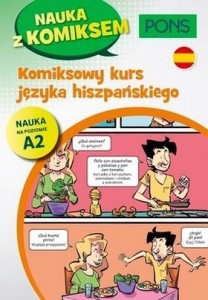 KOMIKSOWY KURS JĘZYKA HISZPAŃSKIEGO A2 W.2