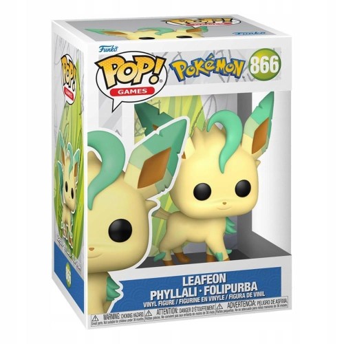 Funko Figurka POP Games: Pokemon - Leafeon, Funko