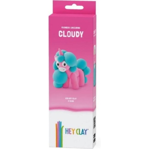 Hej Clay - Tęczowy Jednorożec Cloudy, TM Toys