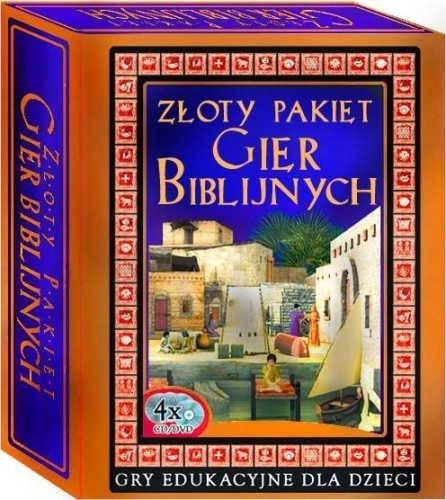 Złoty pakiet: gry biblijne CD/DVD, praca zbiorowa