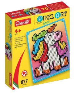 MOZAIKA PIXEL ART BASIC JEDNOROŻEC, QUERCETTI