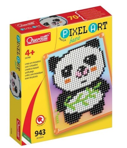 Mozaika Pixel Art basic Panda, Quercetti