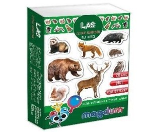 MIESZKAŃCY LASU - ZESTAW MAGNESÓW