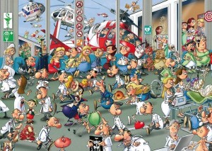 PUZZLE 1000 - ACCIDENTS + EMERGENCIES PIATNIK