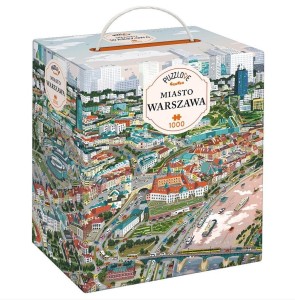 PUZZLOVE CZUCZU MIASTO WARSZAWA 1000 EL. PUZZLE