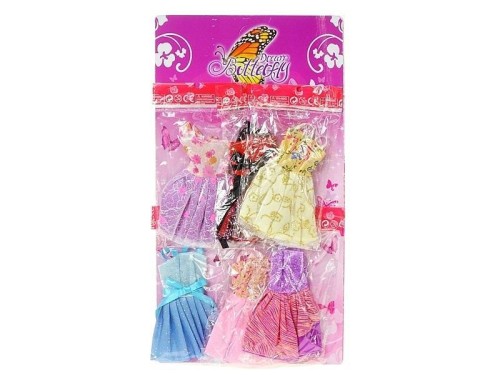 Sukienka dla lalki 29cm 6szt, ADAR