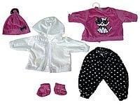 Ubranko dla lalki bobas 45cm, ADAR