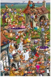 PUZZLE 1000 - RUYER HISTORIA WINA PIATNIK, PIATNIK