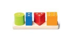 SORTER DREWNIANY, CUBIKA