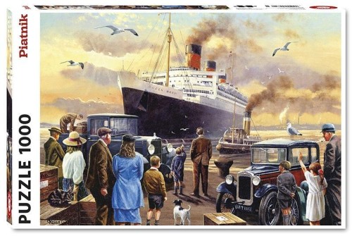 Puzzle 1000 R.M.S., Queen Mary PIATNIK, Piatnik