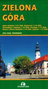 ZIELONA GÓRA - PLAN MIASTA W.2024