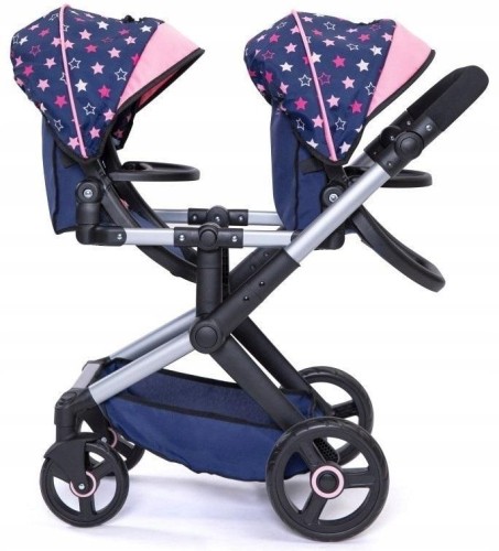 Wózek dla lalek bliźniaków, Bayer Design