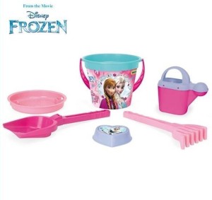 KOMPLET DO PIASKU 6 ELEMENTÓW KRAINA LODU, WADER