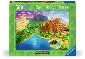 PUZZLE 500 MINECRAFT, RAVENSBURGER