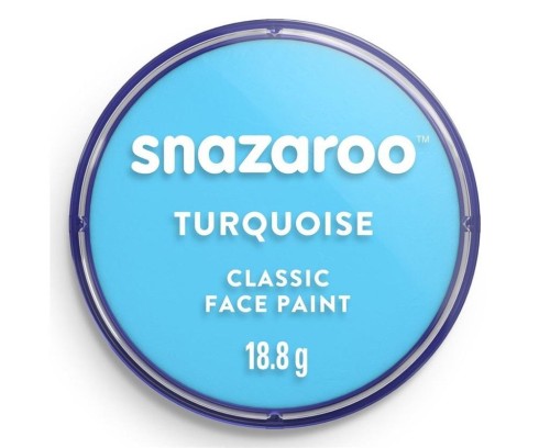 Farba do twarzy turkusowa 18ml, Godan