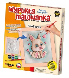 WYPUKŁA MALOWANKA - MAŁY KRÓLICZEK, MIRAGE HOBBY