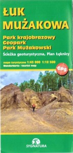 MAPA TUR. - ŁUK MUŻAKOWA. PARK KRAJOBRAZOWY...