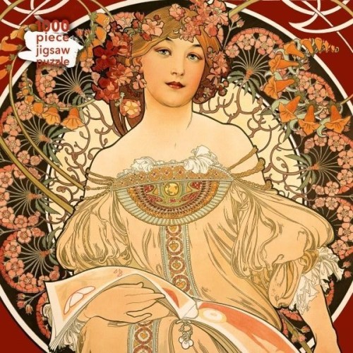 Puzzle 1000 Rozmarzenie Alfons Mucha, Flame Tree