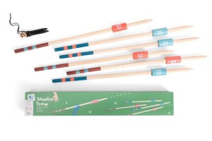 ZESTAW DO RZUTU OSZCZEPEM DREWNIANY, BS TOYS