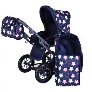 WÓZEK DLA LALEK RUBY, KNORR TOYS