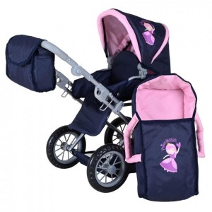 WÓZEK DLA LALEK RUBY, KNORR TOYS