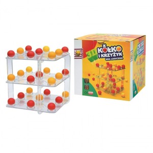 GRA KÓŁKO & KRZYŻYK W PRZESTRZENI 3D