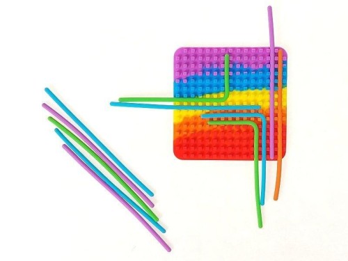 Silikonowa układanka antystresowa Kwadrat, ADAR