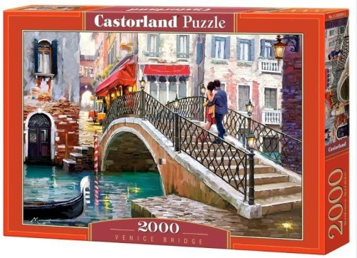 Puzzle 2000 Wenecki most CASTOR, Castorland