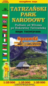MAPA TUR. - TATRZAŃSKI PARK NARODOWY 1:25 000