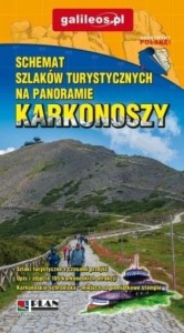 SZLAKI TURYSTYCZNE KARKONOSZY - PANORAMA