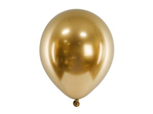 BALONY GLOSSY ZŁOTE 46 CM 5SZT