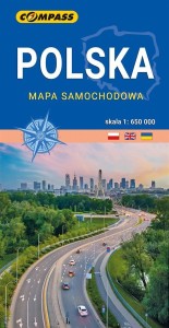 MAPA SAMOCHODOWA POLSKA 1:650 000, PRACA ZBIOROWA