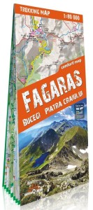 TREKKING MAP GÓRY FAGARASKIE/FARAGAS 1:80 000
