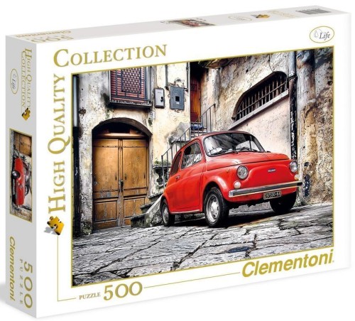 Puzzle 500 HQ Fiat 500, Clementoni