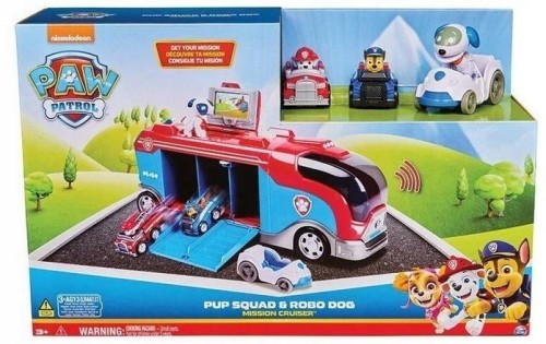 Psi Patrol: Patrolowiec z pojazdami, Spin Master